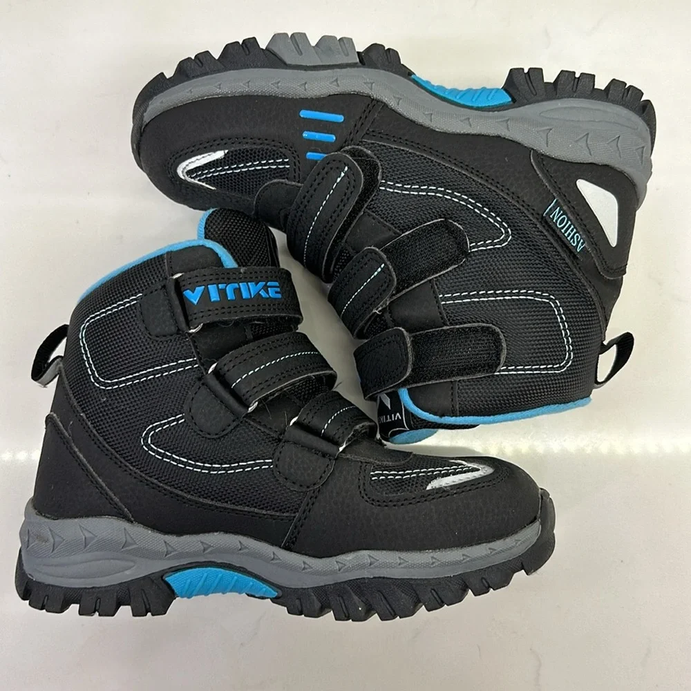 VITIKE Kid Snow/Hiking Boots w/ Ice Cleat